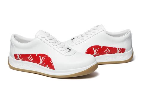louis vuitton x supreme scarpe donna